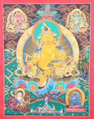 Zambala Thangka for wealth and prosperity .