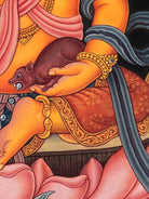 Zambala Thangka Painting - Tibetan Handpainted Art