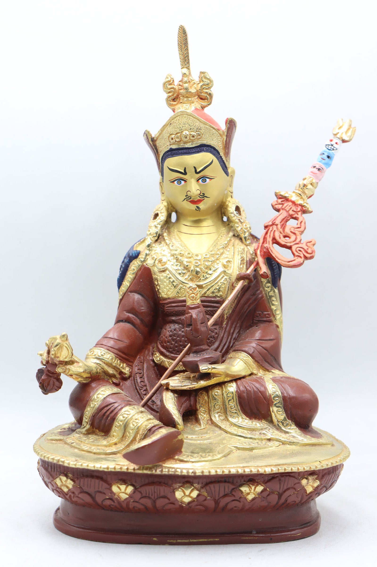 Guru Rinpoche Statue for  wisdom, compassion, and spiritual power.