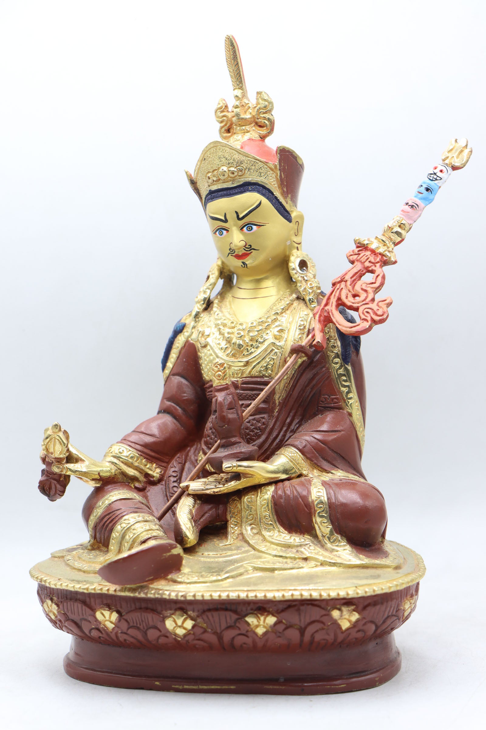 Guru Rinpoche Statue for wisdom, compassion, and spiritual power.