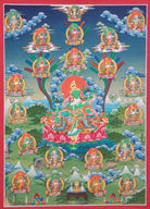 21 Tara thangka painting for protection, healing, and the removal of obstacles.