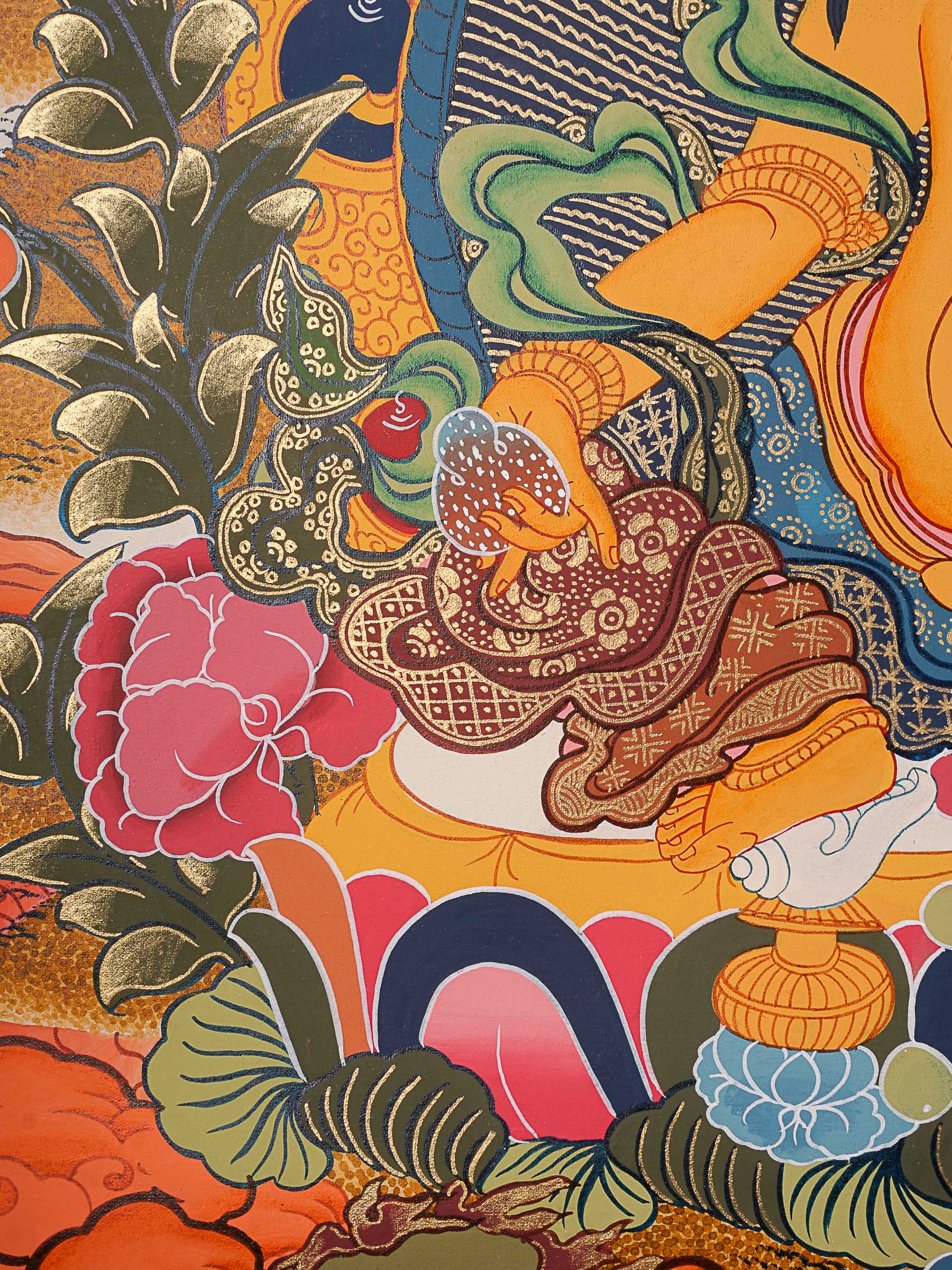 Zambala Thangka Painting