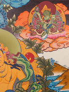 Zambala Thangka Painting