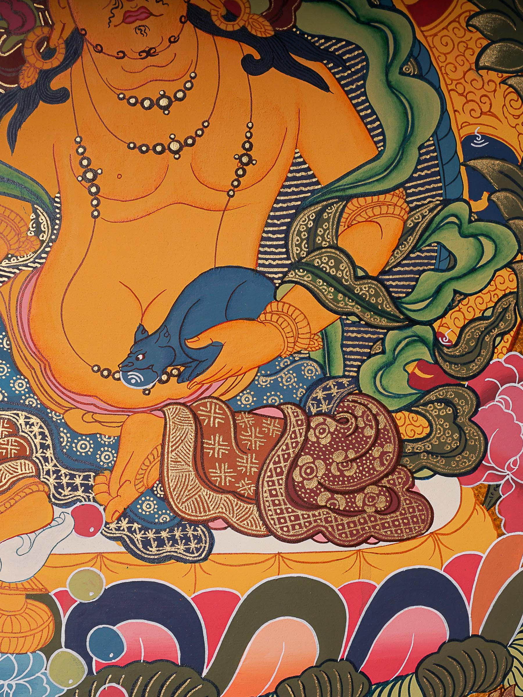 Zambala Thangka Painting