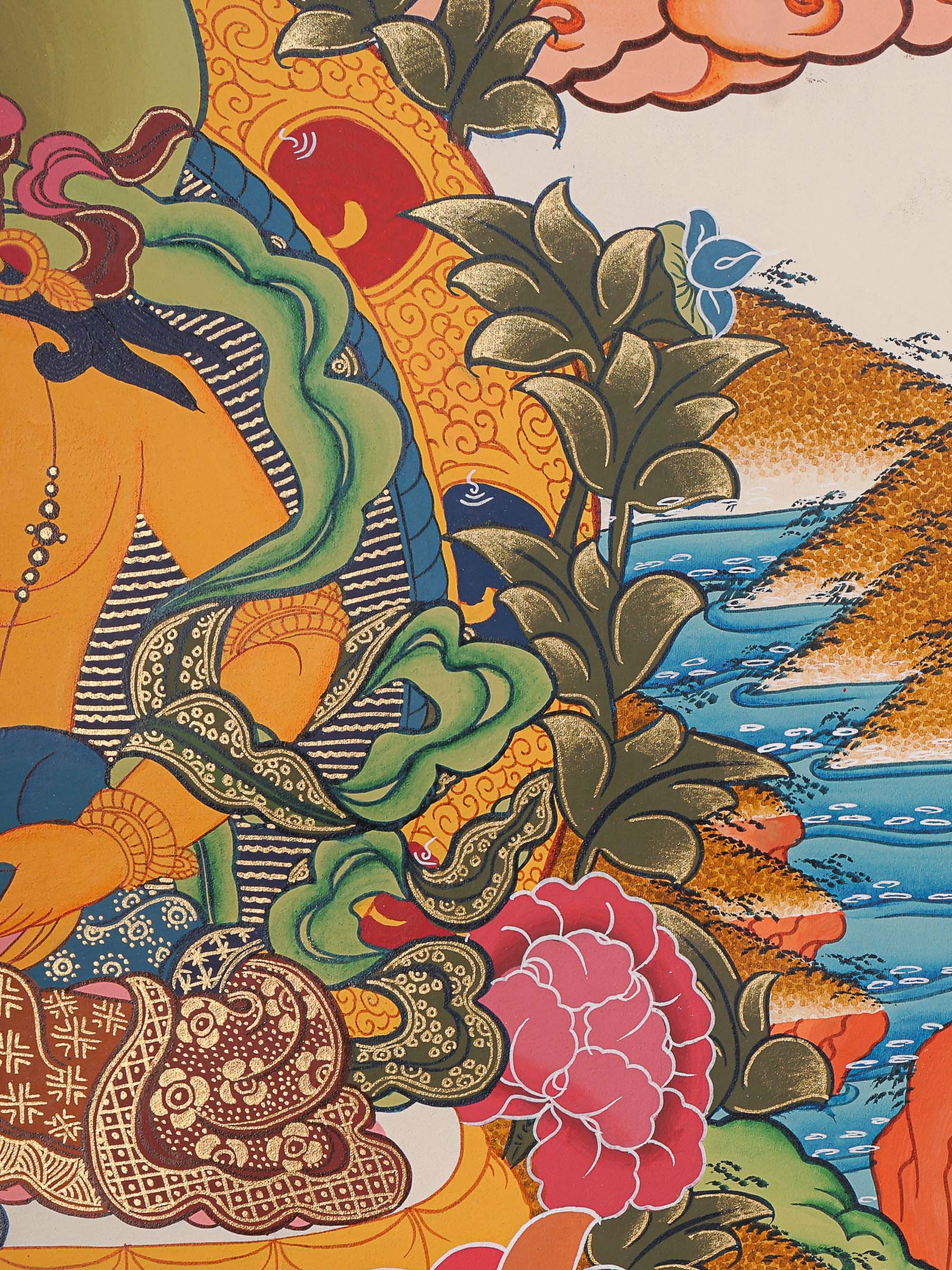 Zambala Thangka Painting