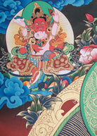 Pancha  Zambala Thangka Painting