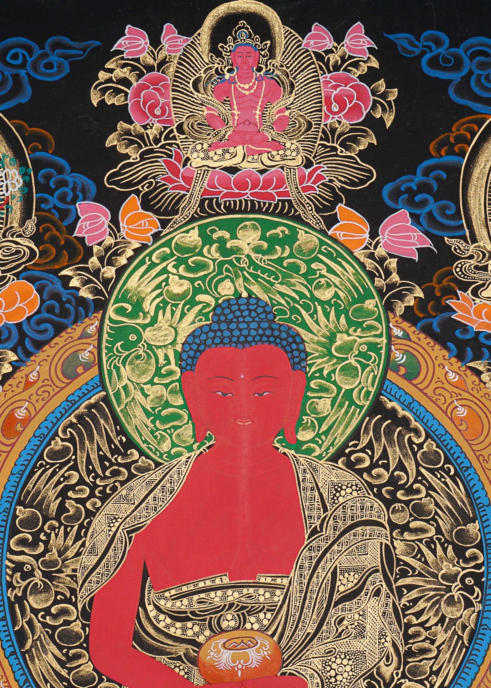 Amitabha Buddha Thangka Painting