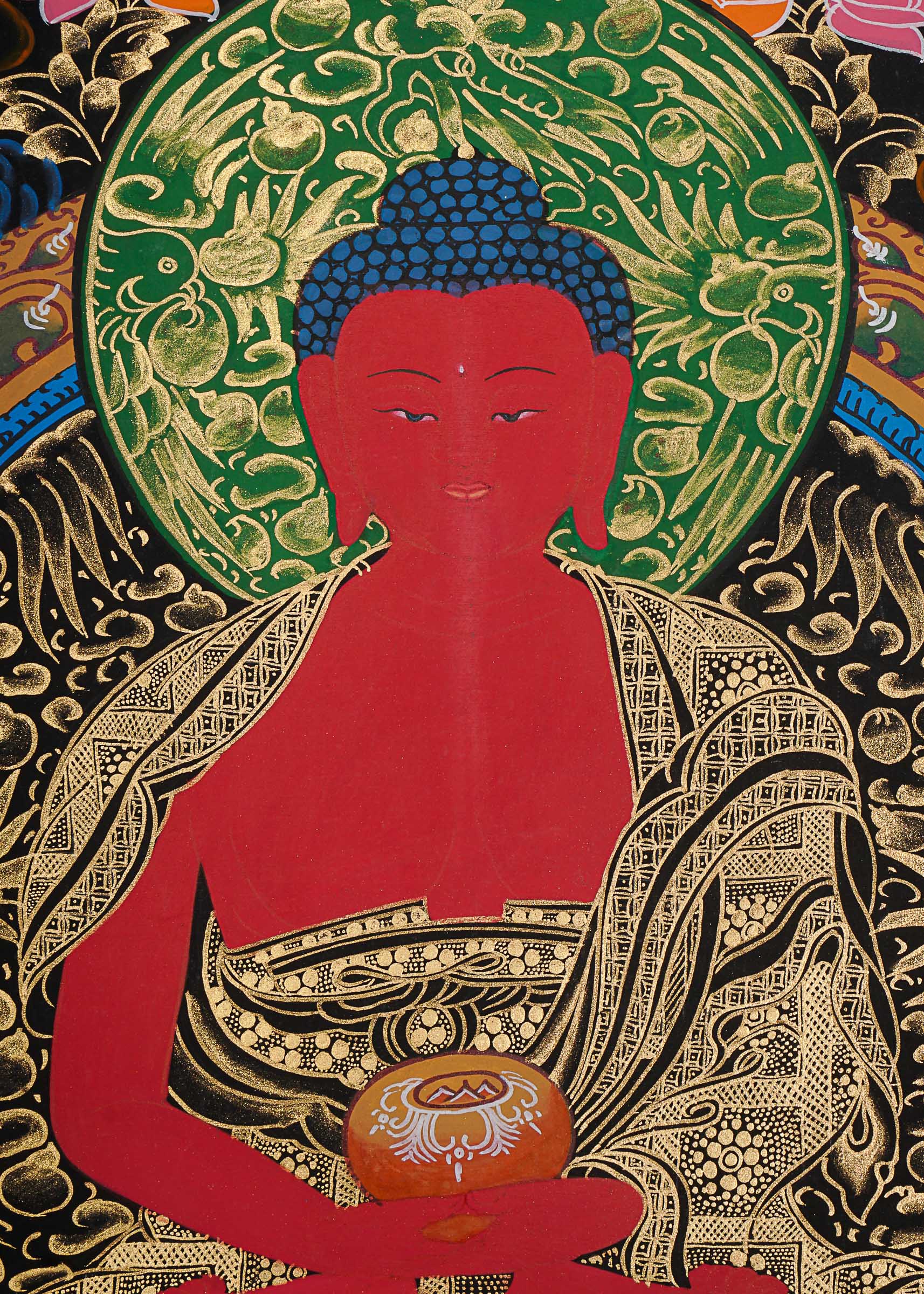 Amitabha Buddha Thangka Painting