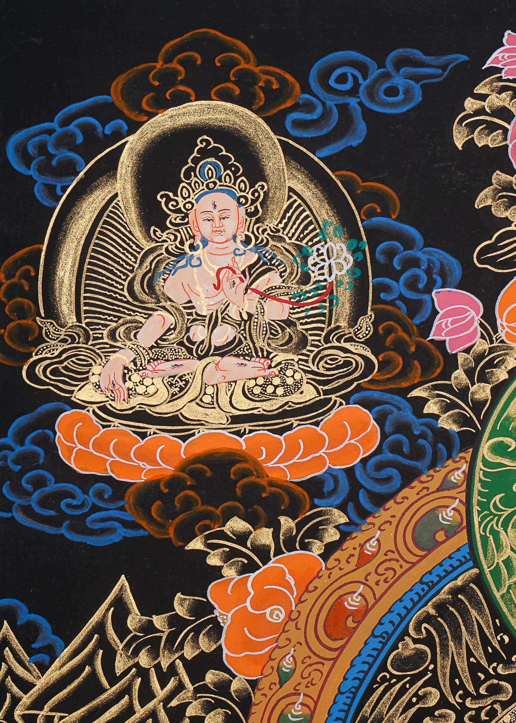 Amitabha Buddha Thangka Painting