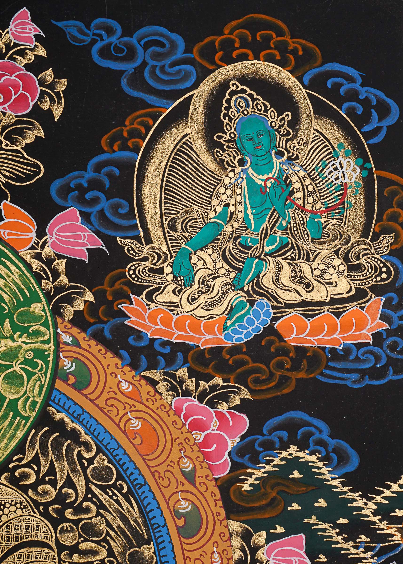 Amitabha Buddha Thangka Painting