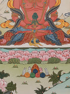 Amitayus Buddha Thangka Painting