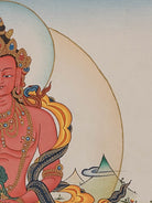 Amitayus Buddha Thangka Painting