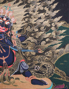 Vajrapani Thangka Painting