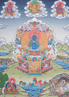 Handpainted Vajradhara Thangka Painting 