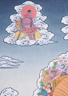 Handpainted Vajradhara Thangka Painting 