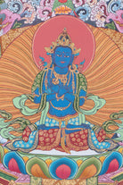 Bajradhara Thangka for spirituality and meditation .