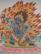 Bajrapani Thangka Painting - Handpainted Art