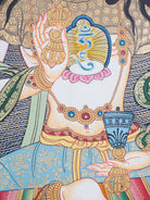 Vajrasattva Thangka Painting