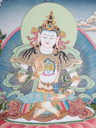 Vajrasattva Thangka Painting