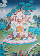 Bajrasattwa Thangka - Lucky Thanka