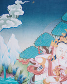 Bajrasattwa Thangka - Lucky Thanka