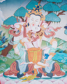 Bajrasattwa Thangka - Lucky Thanka