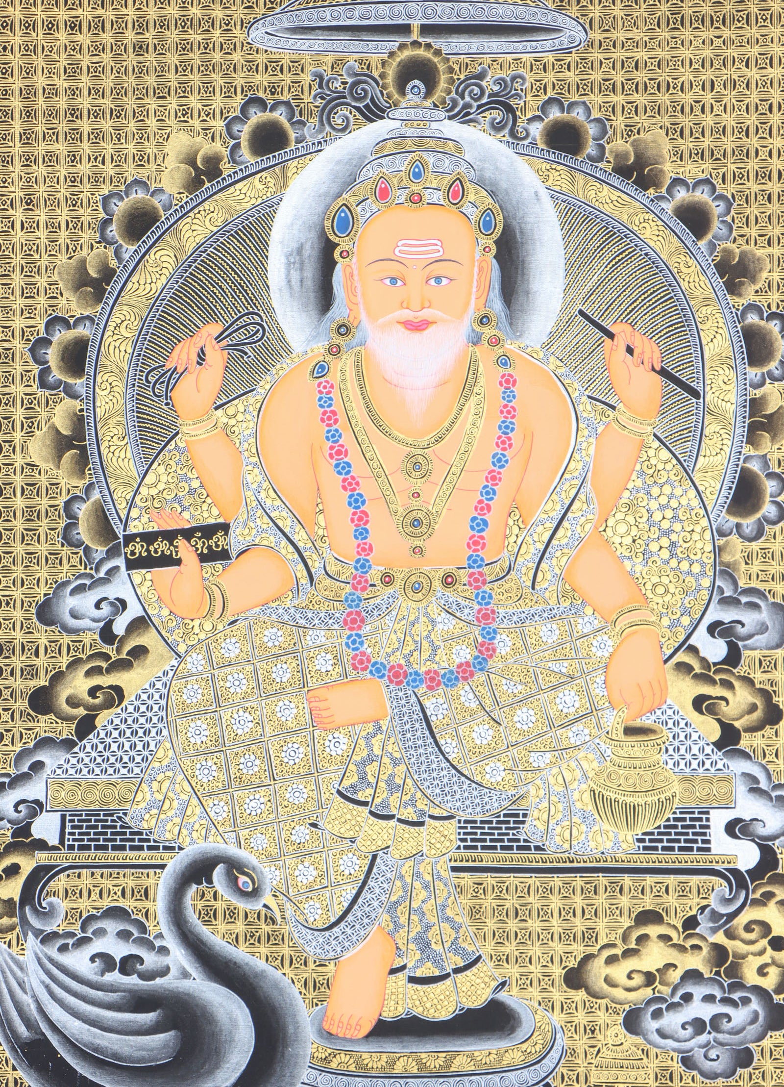 Vishwakarma Thangka for  his divine guidance and blessings.