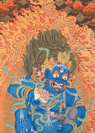 Handpainted Zambala Thangka Painting