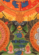 Tibetan Calendar Thangka Painting.