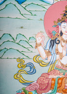 Chengresi Thangka Painting