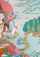 Chengresi Thangka Painting