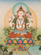 Chengresi Thangka Painting