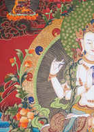 Chengresi Thangka Painting for wall hanging decor.