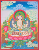 Chengresi Thangka Painting for spirituality.