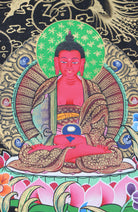 Chengresi Thangka Painting for wall hanging decor.