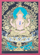 Chengresi Thangka Painting for meditation.