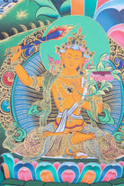 Chengresi Thangka for spirituality.