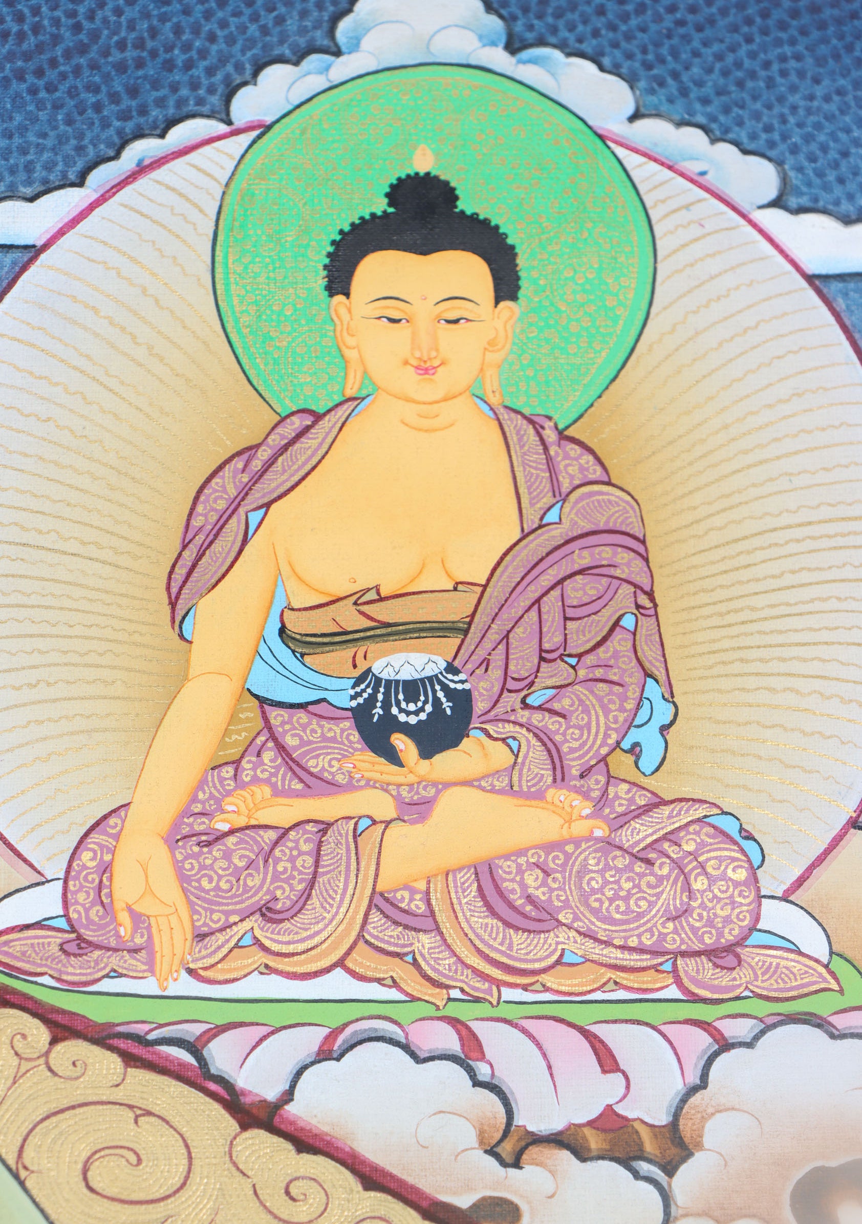 Chengresi Thangka Painting - Meditation tool