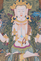 Chengresi Thangka for spiritual blessing.