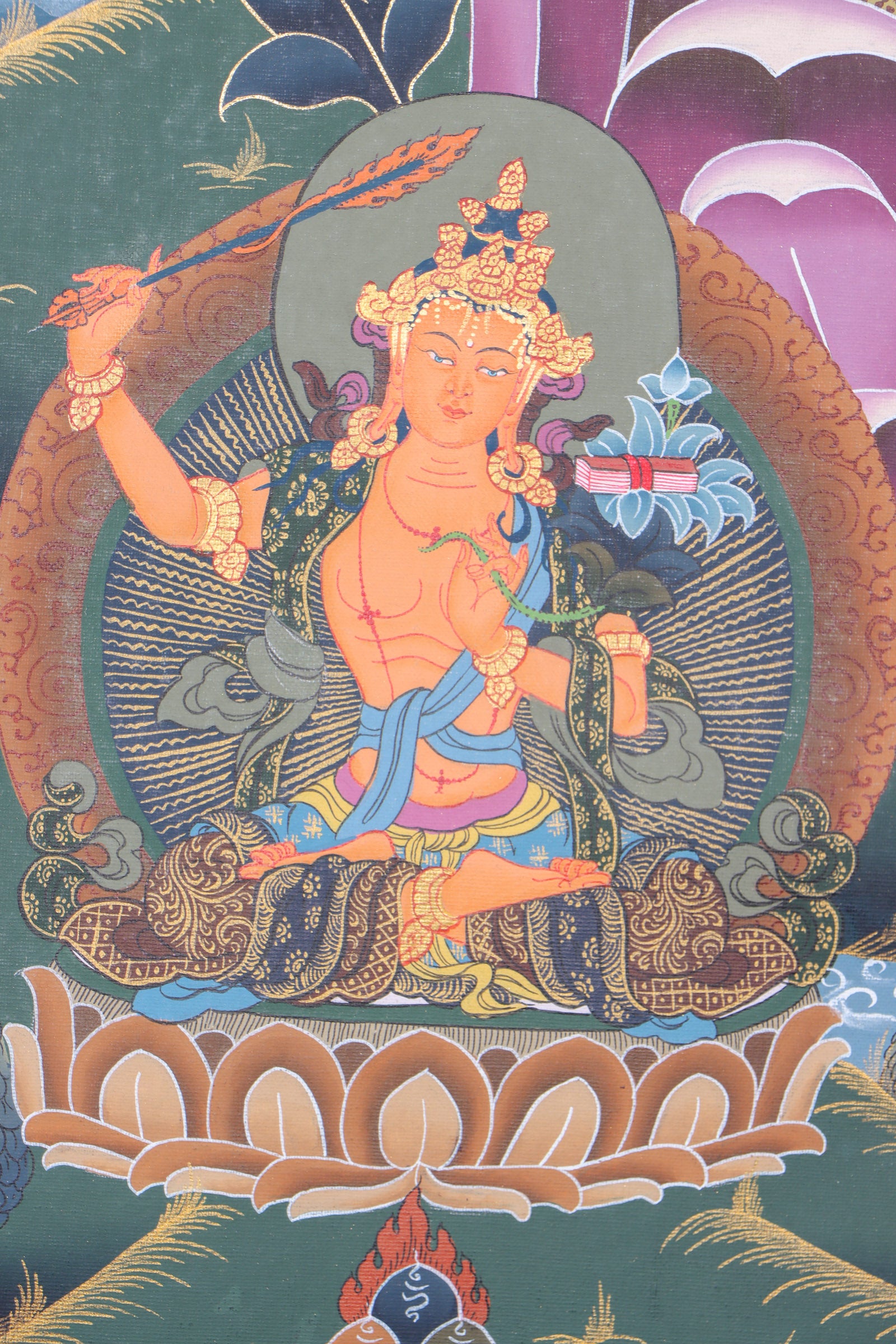 Chengresi Thangka for spiritual blessing.