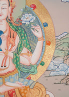 Chengresi Thangka Painting