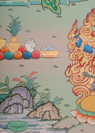 Chengresi Thangka Painting