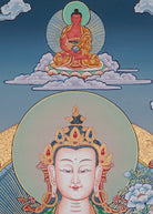 Chengresi Thangka Painting