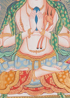 Chengresi Thangka Painting