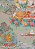 Chengresi Thangka Painting