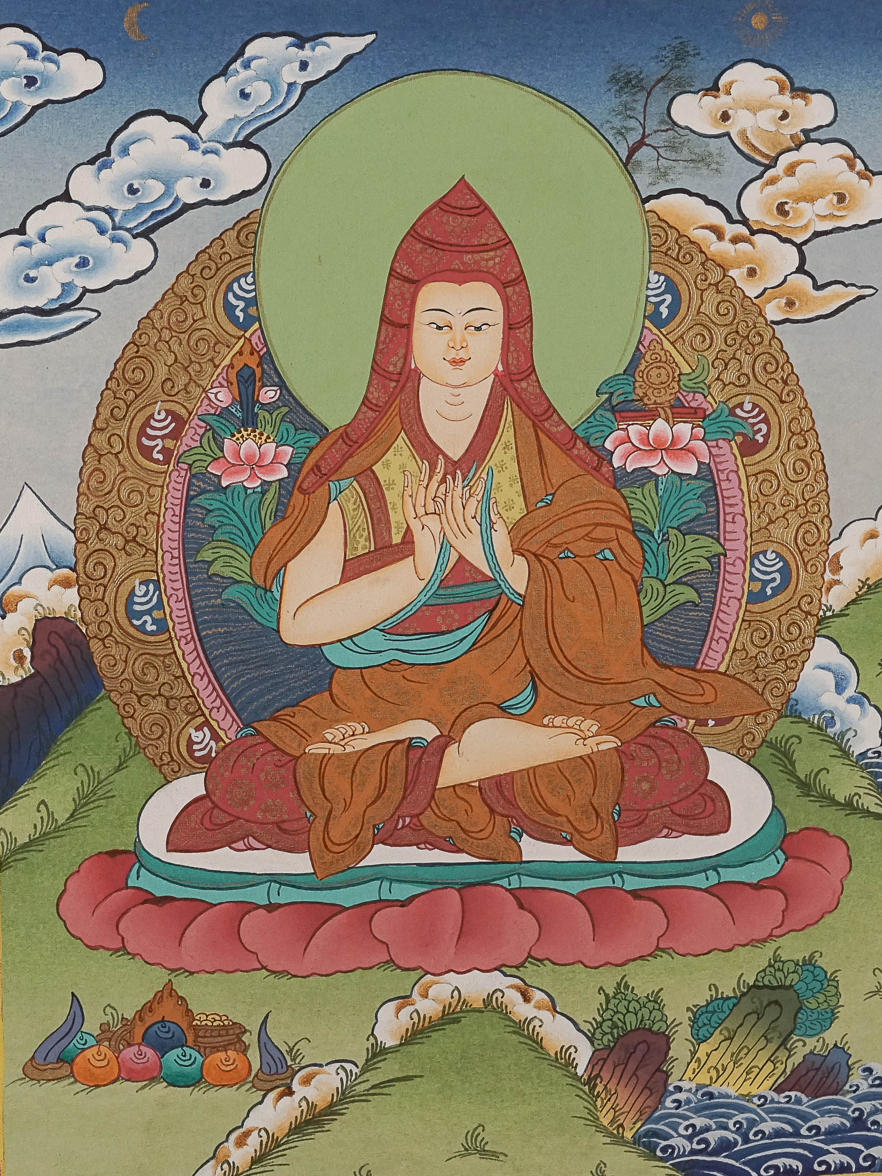 Chunkapa Thangka Painting.