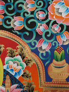 Handpainted Ganesh Thangka Painting.