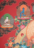 Green Tara Thangka Painting