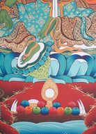 Green Tara Thangka Painting