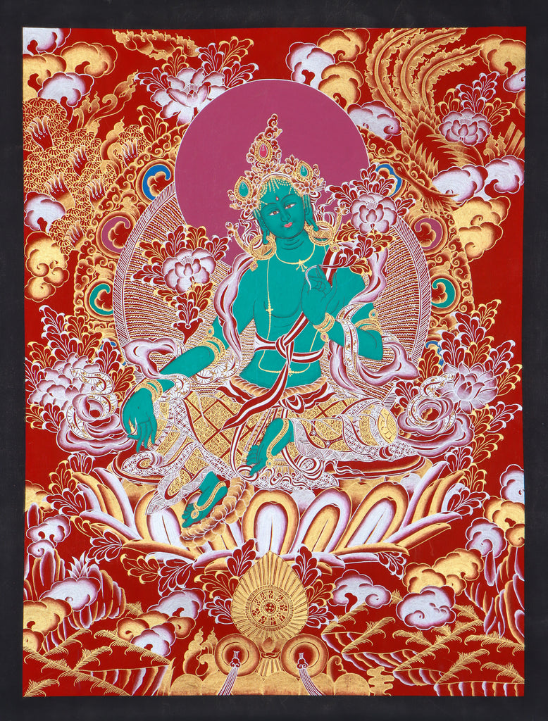  Green Tara - goddess of compassion and liberation.
